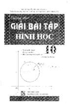 Hướng dẫn giải bài tập hình học lớp 10 nguyễn văn lộc