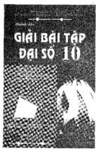 Hướng dẫn giải bài tập đại số lớp 10 nguyễn văn lộc