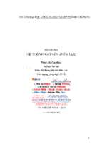 Bài giảng hệ thống khí nén thủy lực