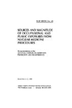 Ncrp report no 124  sources and magnitude of occupational and public exposures from nuclear medicine procedures