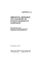 Ncrp report no 125   deposition, retention, and dosimetry of inhaled radioactive substances