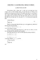 Chương 7 giải phương trình vi phân