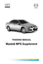 Mazda6 training manual