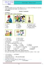 Giáo án dạy thêm anh 6 mới cả năm