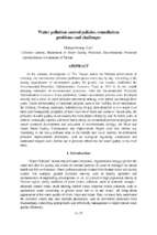 Water pollution control policies