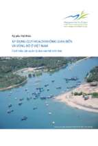 Kỷ yếu hội thảo: Áp dụng quy hoạch không gian biển và vùng bờ ở Việt Nam