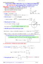 Sử dụng máy tính cầm tay để giải nhanh một số bài tập trắc nghiệm vật lý 12   đoàn văn lượng