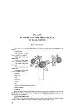 Ebook Nghề làm hoa và cắm hoa: Phần 2