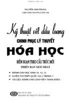 Kỹ thuật vết dầu loang chinh phục lý thuyết hóa học   nguyễn anh phong