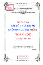 đề và đáp án thi đại học_toan_khoi_d_2002 2013