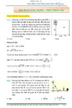 131 bài toán ứng dụng thực tiễn có lời giải chi tiết   trần văn tài