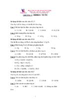 50 câu trắc nghiệm hóa lớp 8. chương v t8