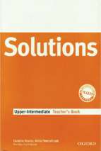 Solutions upper (teacher's book)