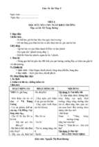 Giáo án âm nhạc 8