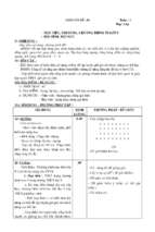 Giáo án thể dục 9 tuần 1