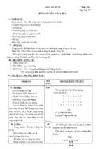 Giáo án thể dục 9 tuần 31   36