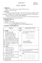Giáo án thể dục 9 tuần 26   30