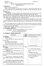 Giáo án thể dục 9 tuần 10