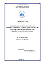 Nghiên cứu một số yếu tố ảnh hưởng đến tính chất lưu biến của gel rong sụn và gen gelatin làm cơ sở xây dựng quy trình sản xuất kẹo rong sụn (kapphycus alvarezii)