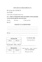 Nghiên cứu hấp phụ thuốc nhuộm xanh methylen và kim loại nặng bằng tro bay từ nhà máy nhiệt điện vĩnh tân   bình thuận