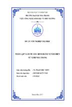 Phân lập và bước đầu định danh vi nấm biển từ vịnh nha trang