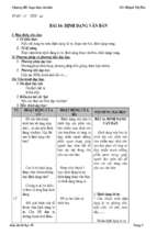 Tiet 44   bai 16   dinh dang van ban