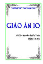 Bia giao an tin 10