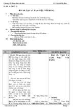 Tiet 52   bai 19   tao va lam viec voi bang