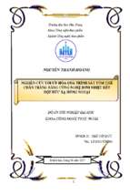 Nghiên cứu tối ưu hóa quá trình sấy tôm thẻ chân trắng bằng công nghệ bơm nhiệt kết hợp bức xạ hồng ngoại