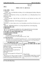 Giáo án môn công nghệ  7