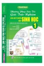 Phương pháp siêu tốc giải trắc nghiệm khtn môn sinh học -  thịnh nam (tập 1) full