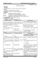 Giáo án vật lý 11 tu chon hkii