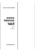 Trọng tâm kiến thức và phương pháp giải bài tập toán 9 tập 2 (tái bản lần thứ nhất)