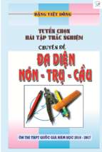 CHUYÊN ĐỀ ĐA DIỆN - NÓN - TRỤ - CẦU TRONG HÌNH HỌC