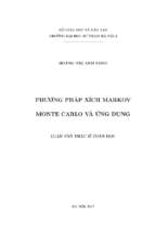 Phương pháp xích markov monte carlo và ứng dụng