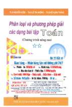 Phân loại và phương pháp giải các dạng bài tập toán 10 (chương trình nâng cao   tập 2) phần 1