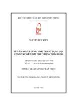 Tư vấn người dùng Twitter sử dụng lọc cộng tác kết hợp phát hiện cộng đồng (tt)