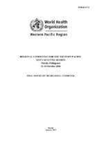 Final report of the sixty seventh session of the regional committee for the western pacific ﻿