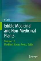 Edible medicinal and non medicinal plants. vol 12.2016