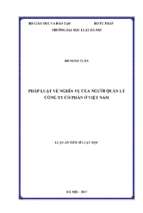 Pháp luật về nghĩa vụ của người quản lý công ty cổ phần ở việt nam