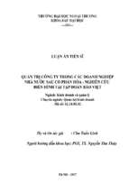 Quản trị công ty trong các doanh nghiệp nhà nước sau cổ phần hóa  nghiên cứu điển hình tại tập đoàn bảo việt.