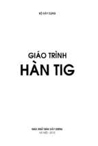 Giáo trình hàn tig