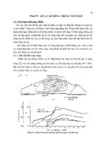 Bài giảng thiết kế đập 3 - Thầy Nguyễn Cảnh Thái - Trường Đại Học Thủy Lợi