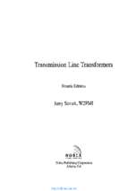 Transmission line transformers