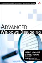 Advanced windows debugging