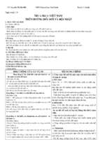 Giáo án địa lý cơ bản  lớp 12