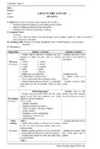 Unit 1   a day in the life of . . .