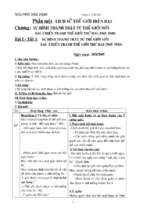 Giáo án lịch sử chuẩn  lớp 11