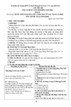 Giáo án lịch sử nâng cao  ls 12 nc học kì ii