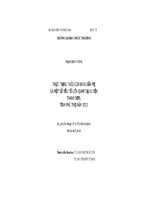 Thực trạng nuôi con bằng sữa mẹ và một số yếu tố liên quan tại huyện thanh sơn, tỉnh phú thọ, năm 2013